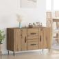 Preview: ARDEBO.de - Sideboard Artisan-Eiche 100 x 36 x 60 cm Holzwerkstoff