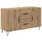 Preview: Sideboard Artisan-Eiche 100 x 36 x 60 cm Holzwerkstoff