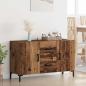 Preview: ARDEBO.de - Sideboard mit Schubladen Altholz 100 x 36 x 60 cm Holzwerkstoff