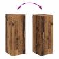 Preview: Wandschrank Altholz 34,5 x 34 x 90 cm Holzwerkstoff