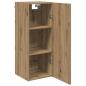 Preview: Wandschrank Artisan-Eiche 34,5 x 34 x 90 cm Holzwerkstoff