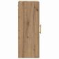 Preview: Wandschrank Artisan-Eiche 34,5 x 34 x 90 cm Holzwerkstoff