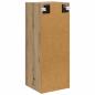 Preview: Wandschrank Artisan-Eiche 34,5 x 34 x 90 cm Holzwerkstoff