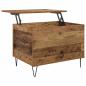 Preview: Couchtisch Altholz 60 x 44,5 x 45 cm Holzwerkstoff