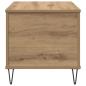 Preview: Couchtisch Artisan-Eiche 60 x 44,5 x 45 cm Holzwerkstoff