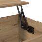 Preview: Couchtisch Artisan-Eiche 60 x 44,5 x 45 cm Holzwerkstoff