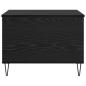 Preview: Couchtisch Schwarz Eichen-Optik 60 x 44,5 x 45 cm Holzwerkstoff