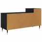 Preview: TV-Schränk Schwarz Eichen-Optik 100 x 35 x 55 cm Holzwerkstoff