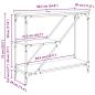 Preview: Konsolentisch Altholz 88,5 x 30 x 75 cm Holzwerkstoff