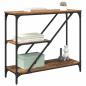 Preview: Konsolentisch Altholz 88,5 x 30 x 75 cm Holzwerkstoff