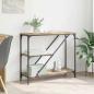 Preview: ARDEBO.de - Konsolentisch Artisan-Eiche 88,5 x 30 x 75 cm Holzwerkstoff