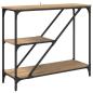 Preview: Konsolentisch Artisan-Eiche 88,5 x 30 x 75 cm Holzwerkstoff