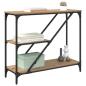 Preview: Konsolentisch Artisan-Eiche 88,5 x 30 x 75 cm Holzwerkstoff