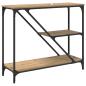 Preview: Konsolentisch Artisan-Eiche 88,5 x 30 x 75 cm Holzwerkstoff