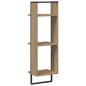 Preview: Wandregal Artisan-Eiche 30 x 25 x 100 cm Holzwerkstoff