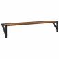 Preview: Wandregale 2 pcs Altholz 80 x 15 x 15,5 cm Holzwerkstoff