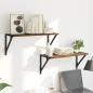 Preview: Wandregale 2 pcs Altholz 60 x 25 x 25,5 cm Holzwerkstoff