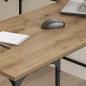Preview: Schreibtisch Artisan-Eiche 139 x 139 x 75 cm Holzwerkstoff
