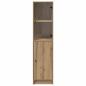 Preview: Hochboard Artisan-Eiche 35 x 37 x 142 cm Holzwerkstoff