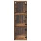 Preview: Wandschrank Wandmontiert Altholz 35 x 37 x 102 cm Holzwerkstoff