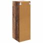 Preview: Wandschrank Wandmontiert Altholz 35 x 37 x 102 cm Holzwerkstoff