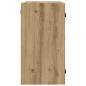 Preview: Wandschrank Artisan-Eiche 68 x 37 x 68,5 cm Holzwerkstoff