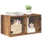 Preview: Wandschrank Wandmontiert Altholz 68 x 37 x 35 cm Holzwerkstoff