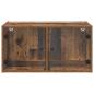 Preview: Wandschrank Wandmontiert Altholz 68 x 37 x 35 cm Holzwerkstoff
