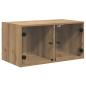 Preview: Wandschrank Artisan-Eiche 68 x 37 x 35 cm Holzwerkstoff