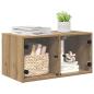 Preview: Wandschrank Artisan-Eiche 68 x 37 x 35 cm Holzwerkstoff