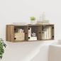 Preview: ARDEBO.de - Wandschrank Artisan-Eiche 102 x 37 x 35 cm Holzwerkstoff