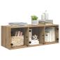 Preview: Wandschrank Artisan-Eiche 102 x 37 x 35 cm Holzwerkstoff
