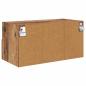 Preview: TV-Wandregale 2 pcs Altholz 60 x 30 x 30 cm Holzwerkstoff