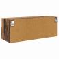 Preview: TV-Wandregale 2 pcs Altholz 80 x 30 x 30 cm Holzwerkstoff