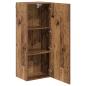 Preview: TV-Wandregal Altholz 40,5 x 30 x 102 cm Holzwerkstoff