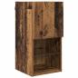 Preview: Wandmontierter TV Schrank Altholz 30,5 x 30 x 60 cm