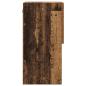 Preview: Wandmontierter TV Schrank Altholz 30,5 x 30 x 60 cm