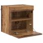 Preview: TV-Wandregale 2 pcs Altholz 40 x 30 x 40 cm Holzwerkstoff