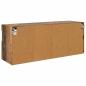 Preview: TV-Wandregal Altholz 100 x 30 x 40 cm Holzwerkstoff