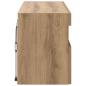 Preview: TV-Wandregal Artisan-Eiche 100 x 30 x 40 cm Holzwerkstoff