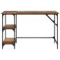 Preview: Schreibtisch Altholz 120 x 50 x 75 cm Holzwerkstoff