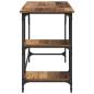 Preview: Schreibtisch Altholz 120 x 50 x 75 cm Holzwerkstoff