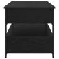 Preview: Couchtisch Schwarz Eichen-Optik 85 x 50 x 50 cm Holzwerkstoff