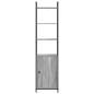 Preview: Bücherregal Graues Sonoma 40 x 24 x 161 cm Holzwerkstoff