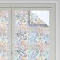 Preview: Statische Fensterfolie Transparent 90 x 2000 cm PVC