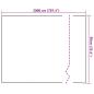 Preview: Statische Fensterfolie Transparent 90 x 2000 cm PVC