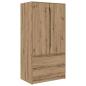 Preview: Badezimmerschrank mit Speicher Artisan-Eiche 79,5 x 49 x 156 cm