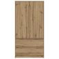 Preview: Badezimmerschrank mit Speicher Artisan-Eiche 79,5 x 49 x 156 cm