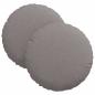 Preview: Sitzkissen 2 pcs Taupe Ø30 x 13 cm Stoff