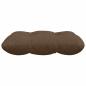 Preview: Sitzkissen 4 Stk. Stoff Braun 40 x 40 x 12 cm